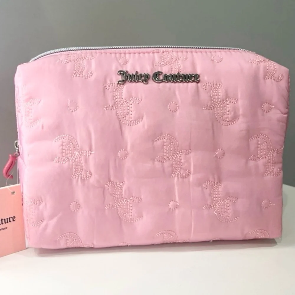 NWT Juicy Couture Travel Cosmetic Case